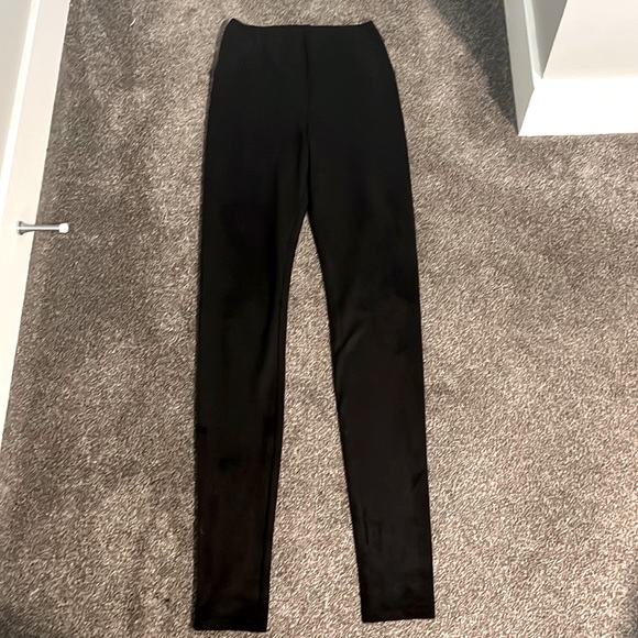 Aritzia Wilfred Free Daria Vegan Suede Leggings - Picture 1 of 4